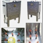 Bottlew washing machine, inside & outside wash
